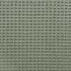 Tissu nid d'abeille vert de gris