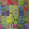 Tissu occultant motif wax mutlicolor