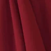 Tissu occultant uni rouge