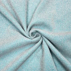 Tissu pailleté stretch bleu ciel