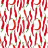 Tissu piment personnalisé