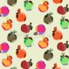 Tissu pomme pop art personnalisé