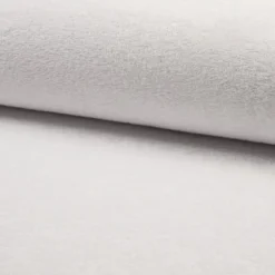 Tissu éponge bambou couleur blanche