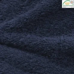 Tissu éponge bleu marine