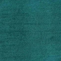 Tissu éponge bleu paon