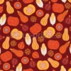 Tissu potager d'automne personnalisé