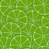 Tissu tranches de citron vert personnalisé