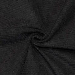 Tissu velours côtelé noir