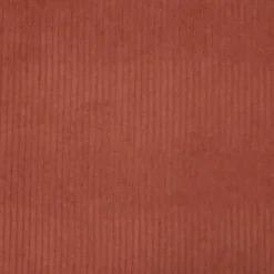 Tissu velours côtelé terracotta