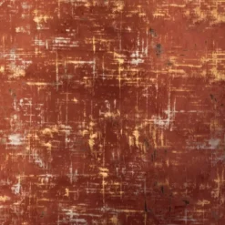 Tissu velours frappé Astral terracotta