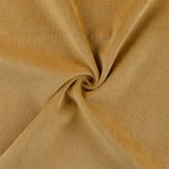 Tissu velours milleraies moutarde