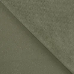 Tissu velours milleraies vert kaki