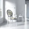 Toile de jouy campagne française - Fond crème