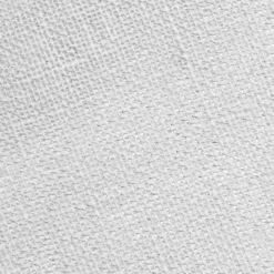 Toile de jute blanche fil argenté