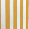 Toile extérieure Téflon grande largeur rayures jaunes et blanches