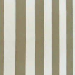 Toile extérieure Téflon grande largeur rayures beiges et blanches