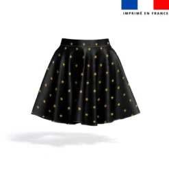 Étoiles effets pailletés - Fond noir