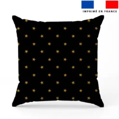 Étoiles effets pailletés - Fond noir