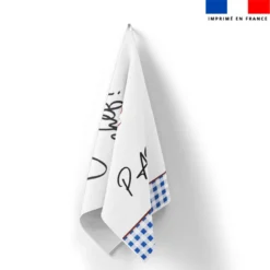 Torchon imprimé c'est qui le chef ?