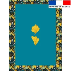 Torchon imprimé fleur bohème