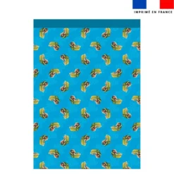Torchon imprimé mini bébé loutre - Création Stillistic