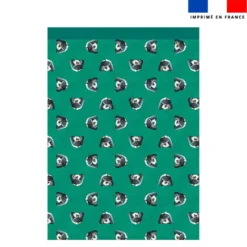 Torchon imprimé mini bébé panda - Création Stillistic