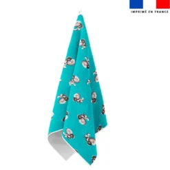 Torchon imprimé mini bébé rhino - Création Stillistic