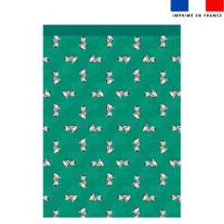 Torchon imprimé mini bébé zèbre - Création Stillistic