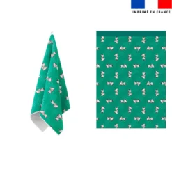 Torchon imprimé mini bébé zèbre - Création Stillistic