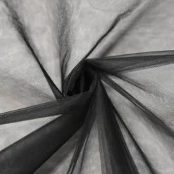 Tulle couleur noir pour robe de mariée grande largeur