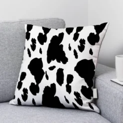 Velours imprimé vache