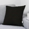 Velours noir motif poinçon de lys jaune