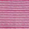Voile de coton imprimé rayures fuchsia