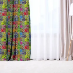 Wax patchwork multicolore